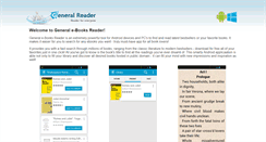 Desktop Screenshot of general-reader.com